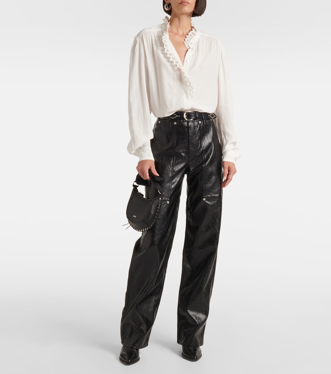 Bluse Estela mit Spitze | Marant Etoile
