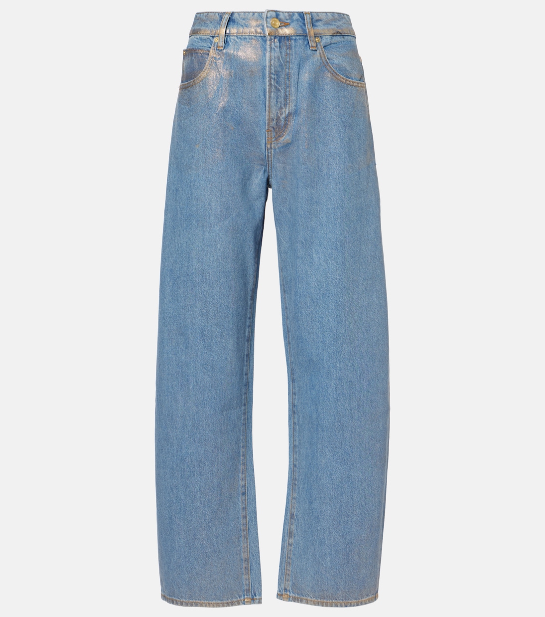Jeans barrel fit de tiro alto | Frame