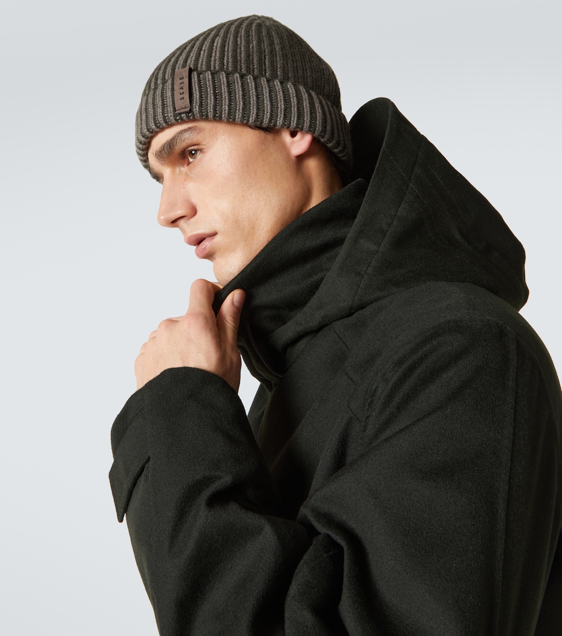 Dinghy ribbed-knit cashmere beanie | Sease