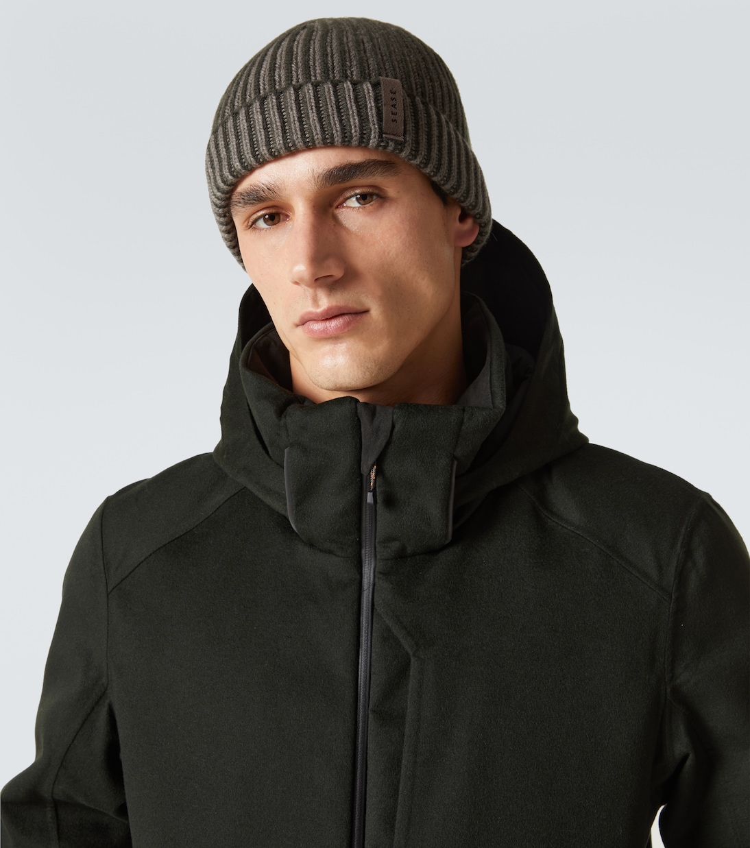 Dinghy ribbed-knit cashmere beanie | Sease