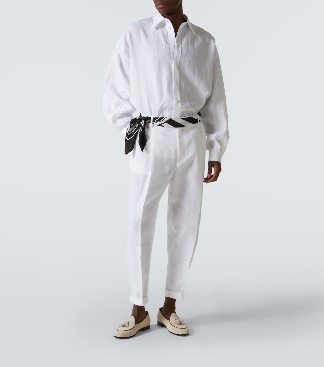 Anzughose aus Leinen | Dolce&Gabbana