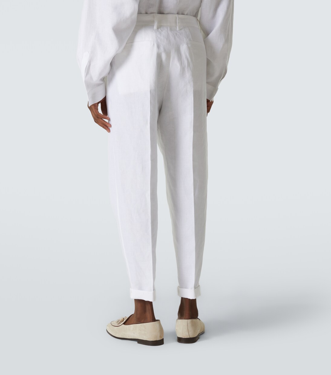 Anzughose aus Leinen | Dolce&Gabbana