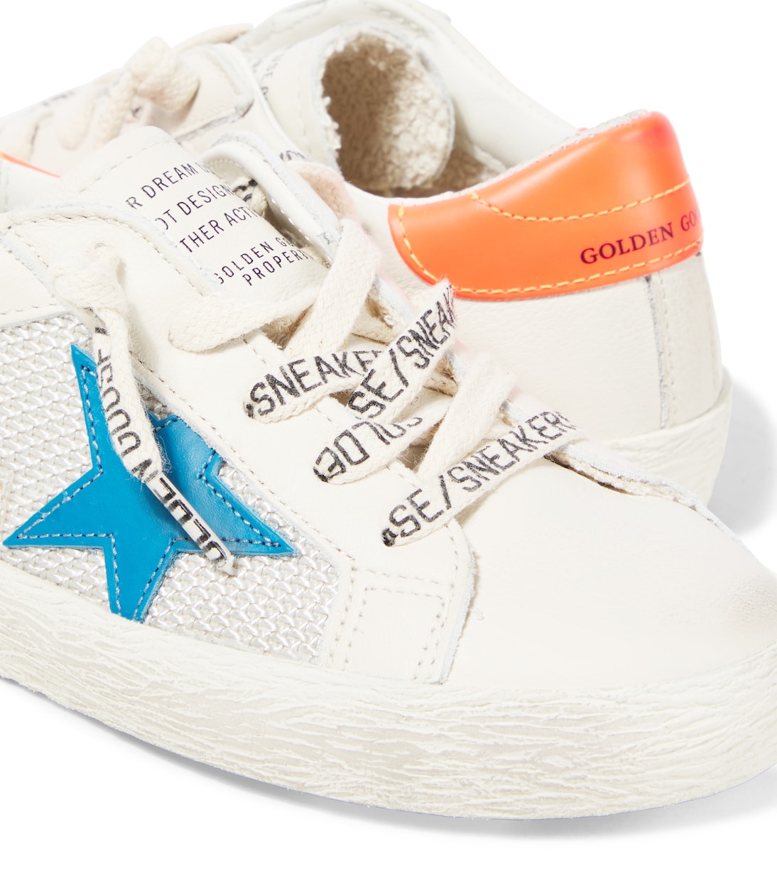 Baskets Super-Star en cuir | Golden Goose Kids
