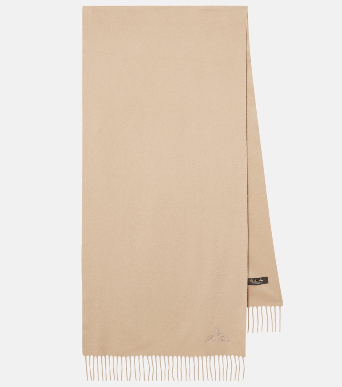 Grande Unita fringed cashmere scarf | Loro Piana