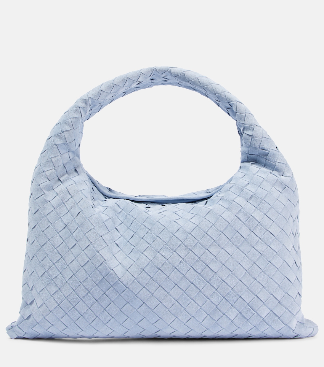 Sac Hop Intrecciato Small en daim | Bottega Veneta