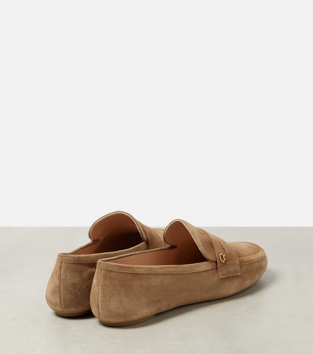 Giorgia suede penny loafers | Gianvito Rossi