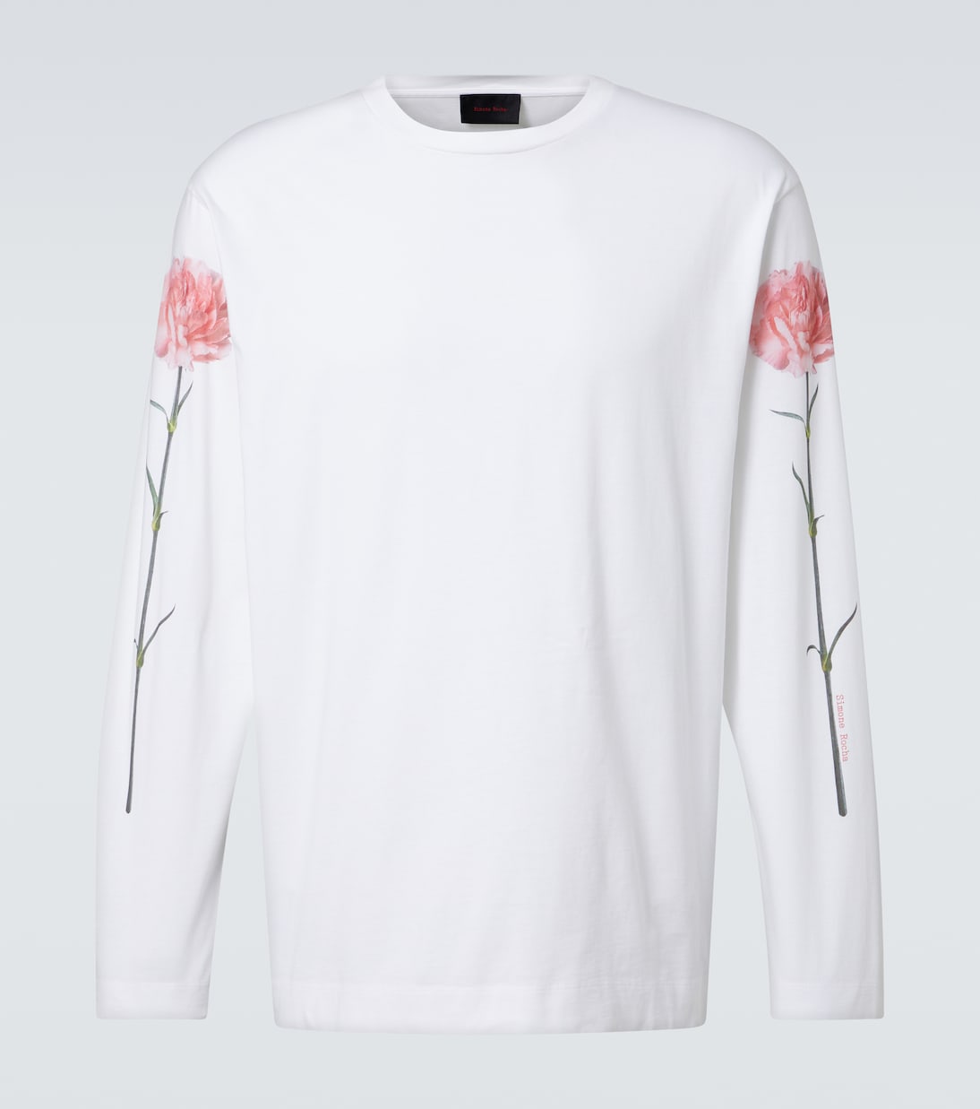 T-shirt en coton à fleurs | Simone Rocha