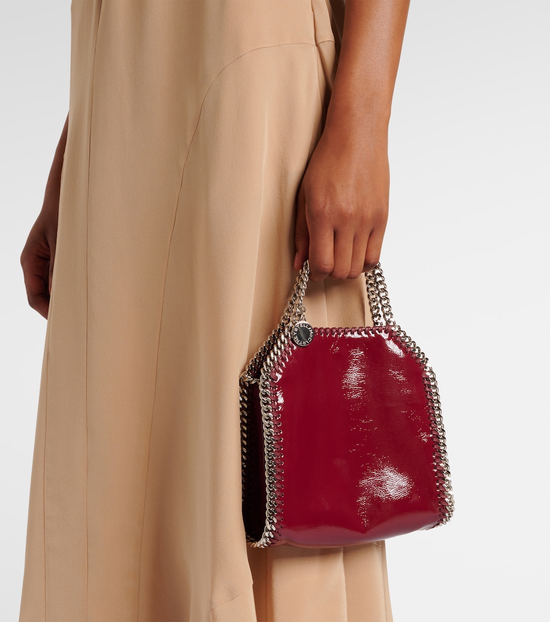 Borsa Falabella Small in vernice | Stella McCartney