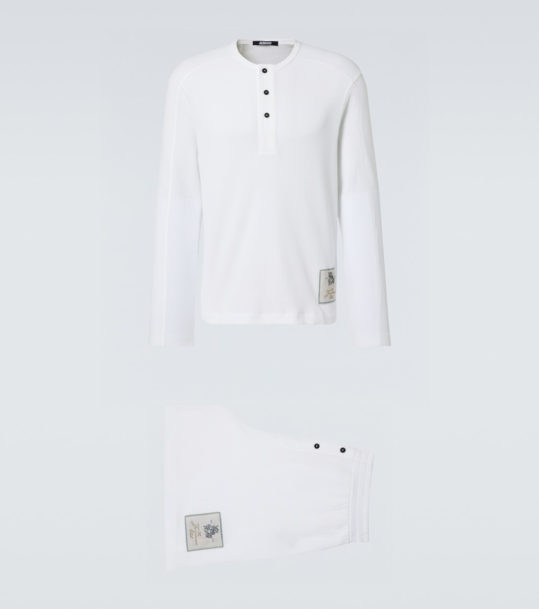 Melao cotton top and shorts | Jacquemus