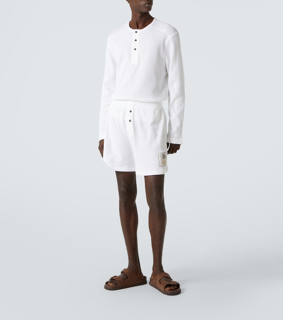 Melao cotton top and shorts | Jacquemus
