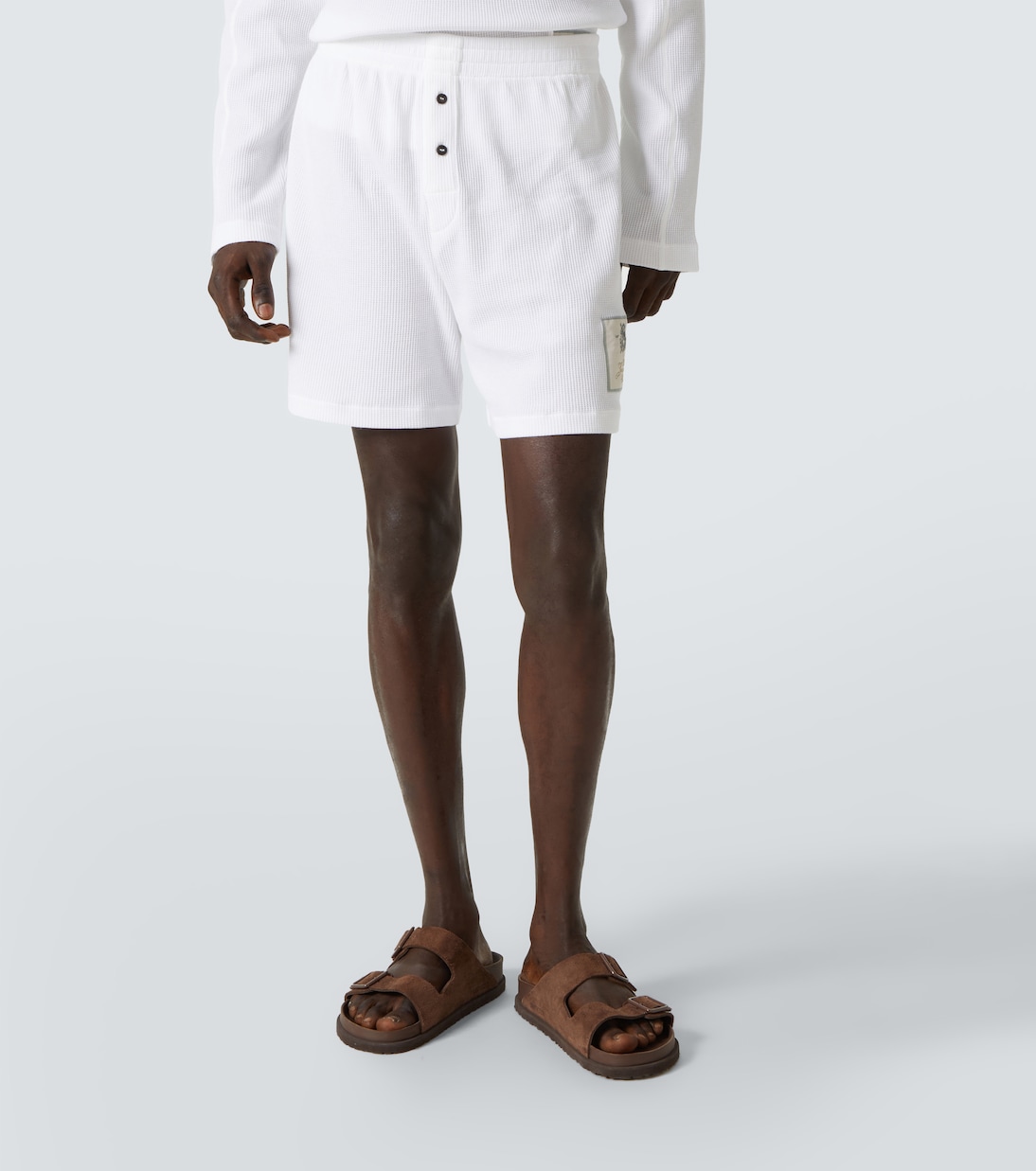 Melao cotton top and shorts | Jacquemus