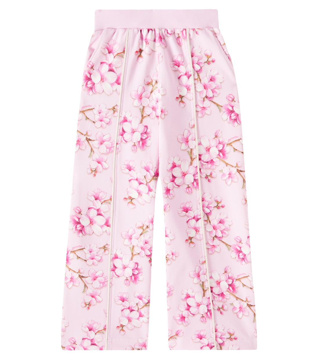 Pantaloni a gamba larga in misto cotone | Monnalisa