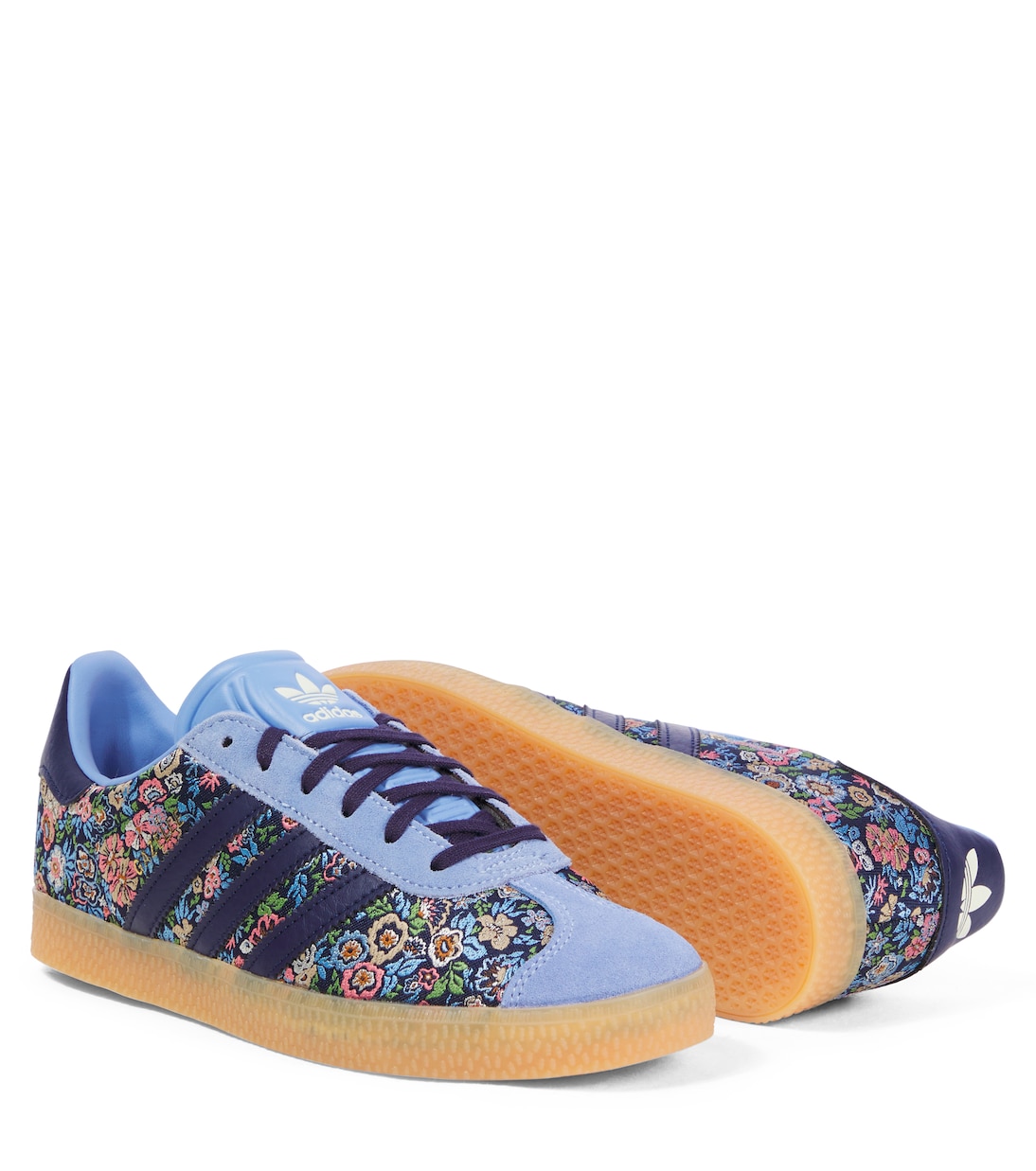 x Liberty London – Baskets Gazelle en cuir | Adidas Originals Kids