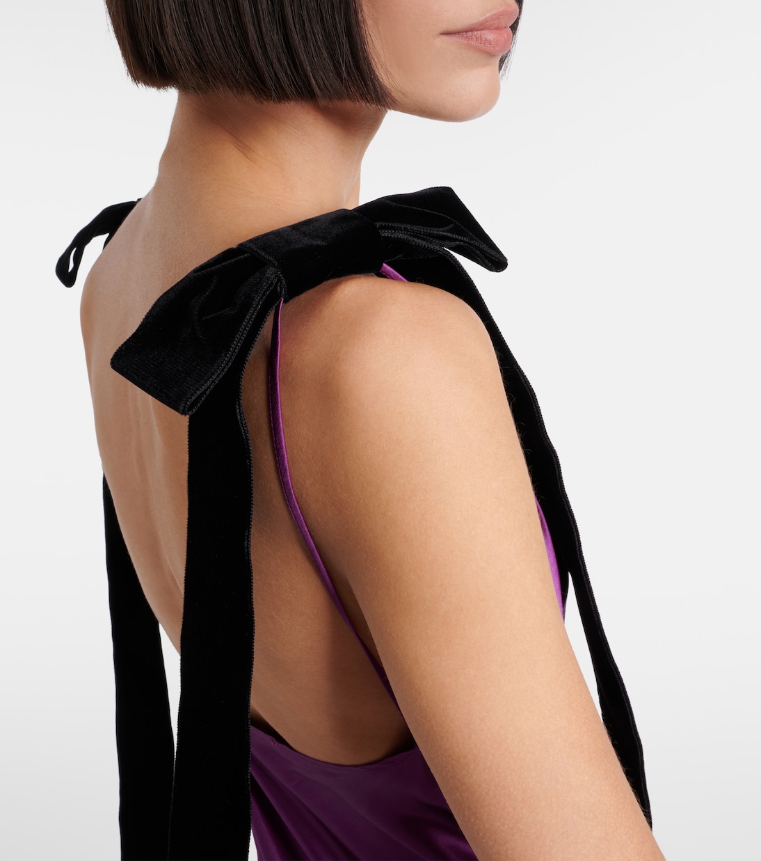 Abito lungo in raso | Nina Ricci
