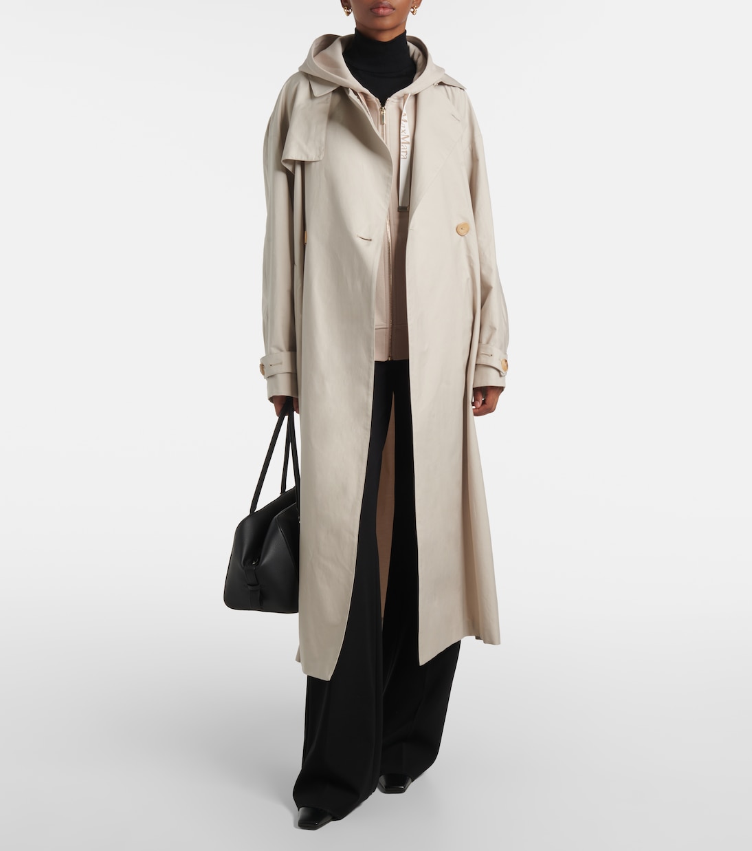 Sudadera con capucha Jour de mezcla de algodón | 'S Max Mara