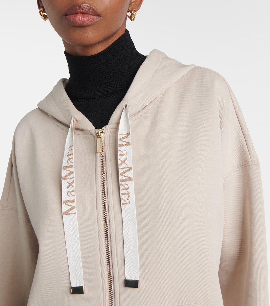 Sudadera con capucha Jour de mezcla de algodón | 'S Max Mara