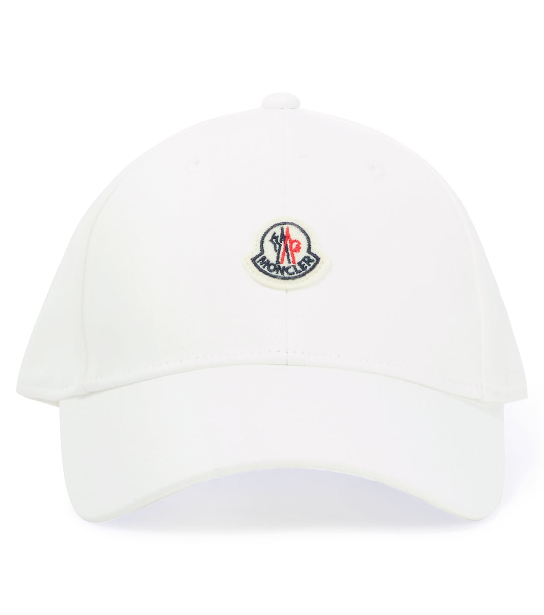 Cappello da baseball in gabardine di cotone con logo | Moncler Enfant