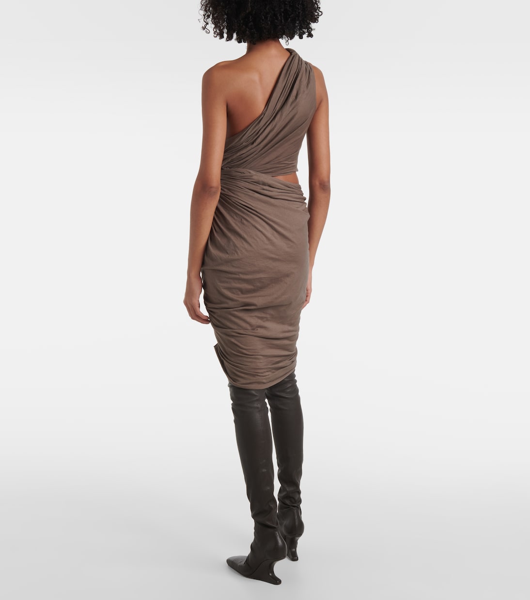 DRKSHDW Minikleid Fog aus Baumwolle | Rick Owens