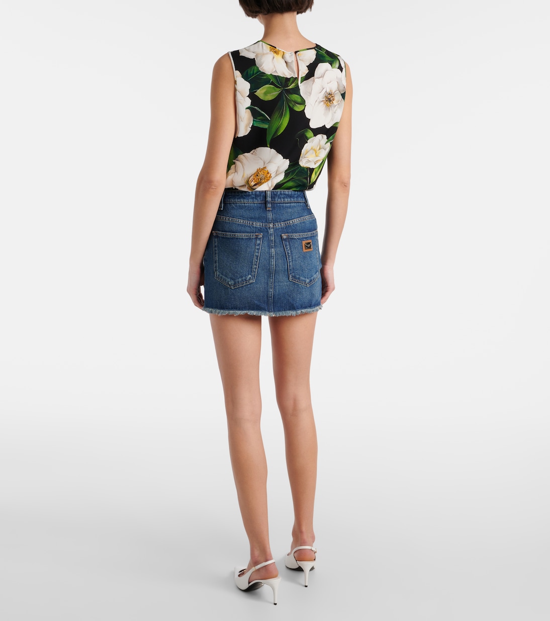 Denim miniskirt | Dolce&Gabbana