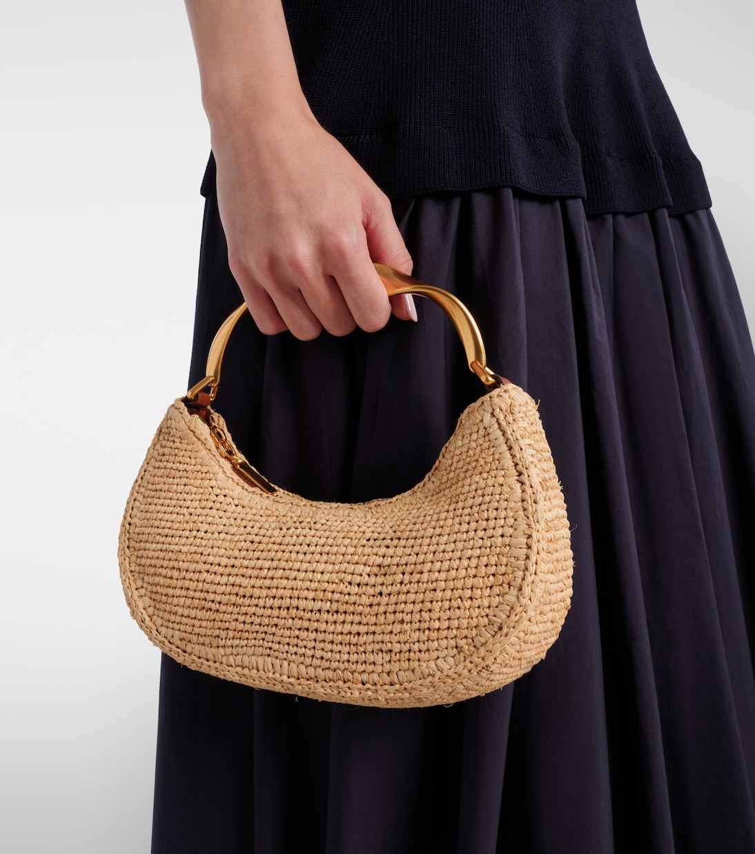 Nixi Mini raffia tote bag | Simkhai