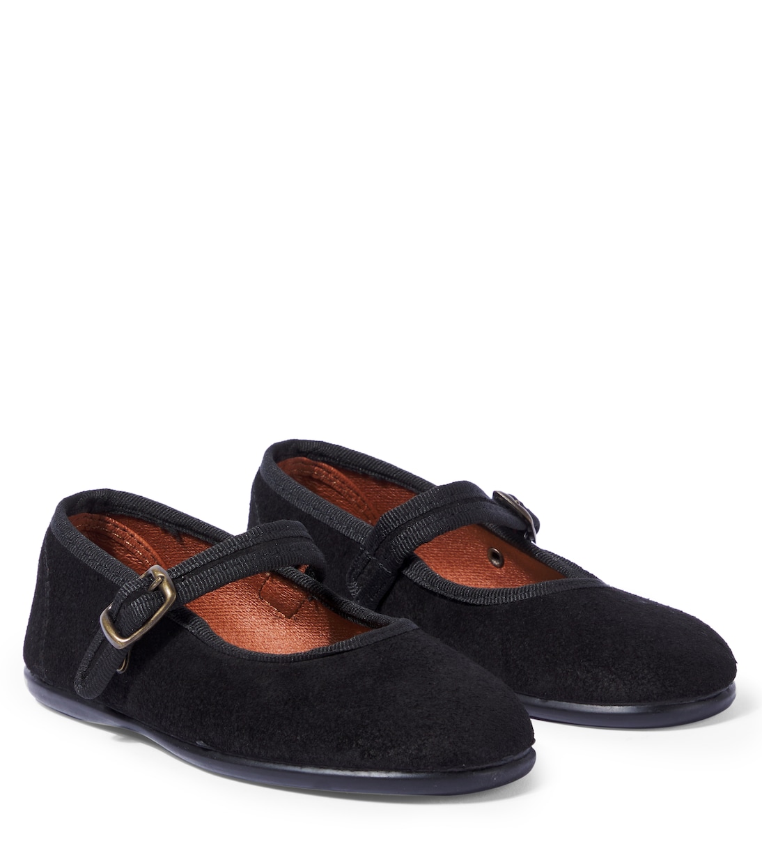 Suede Mary Jane flats | La Coqueta