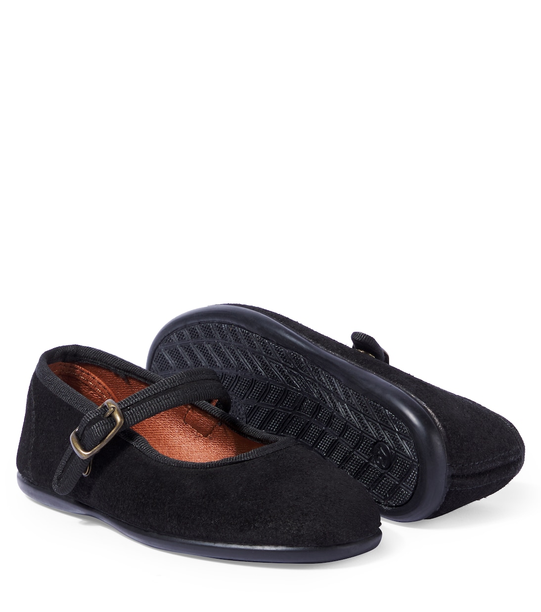 Suede Mary Jane flats | La Coqueta