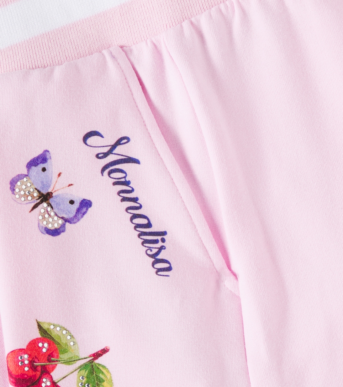 Shorts in misto cotone con stampa | Monnalisa