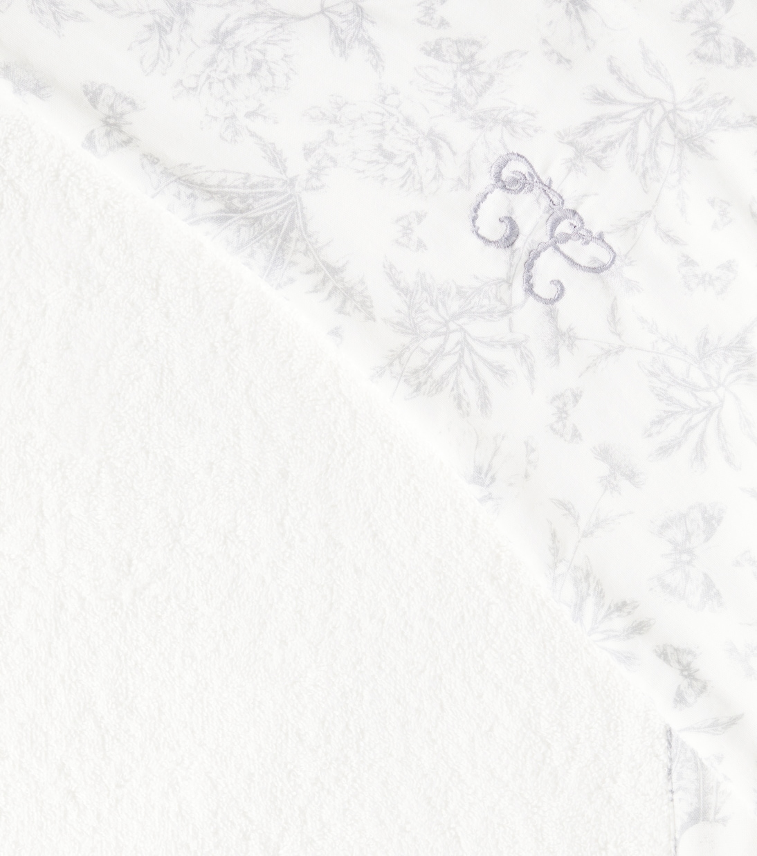 Bébé – Cape de bain en coton à fleurs | Tartine et Chocolat