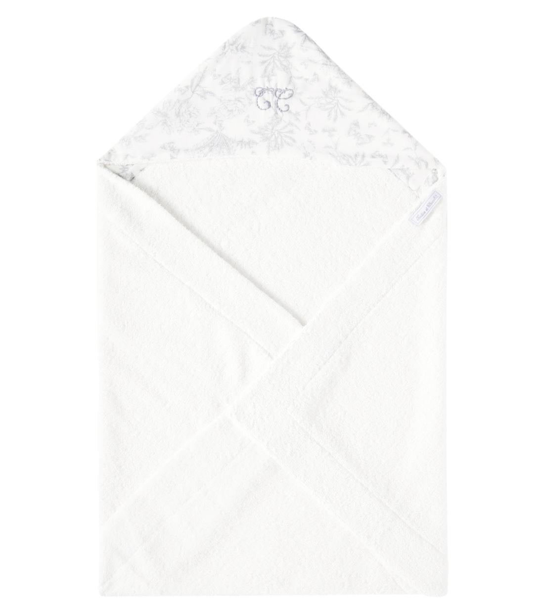 Bébé – Cape de bain en coton à fleurs | Tartine et Chocolat