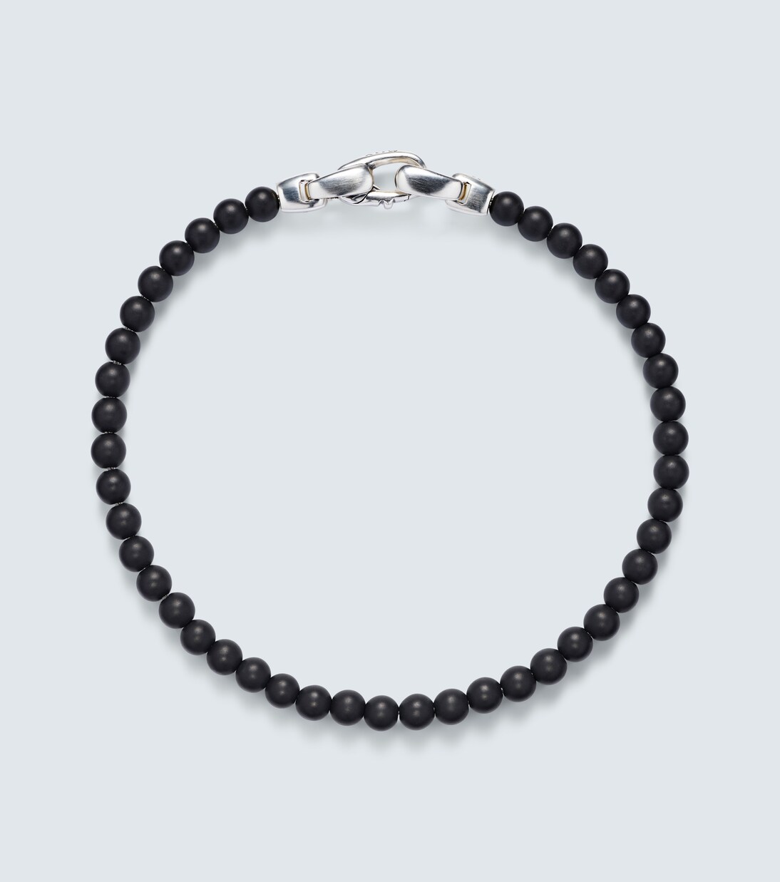 Bracciale Spiritual Beads in argento sterling con onici | David Yurman