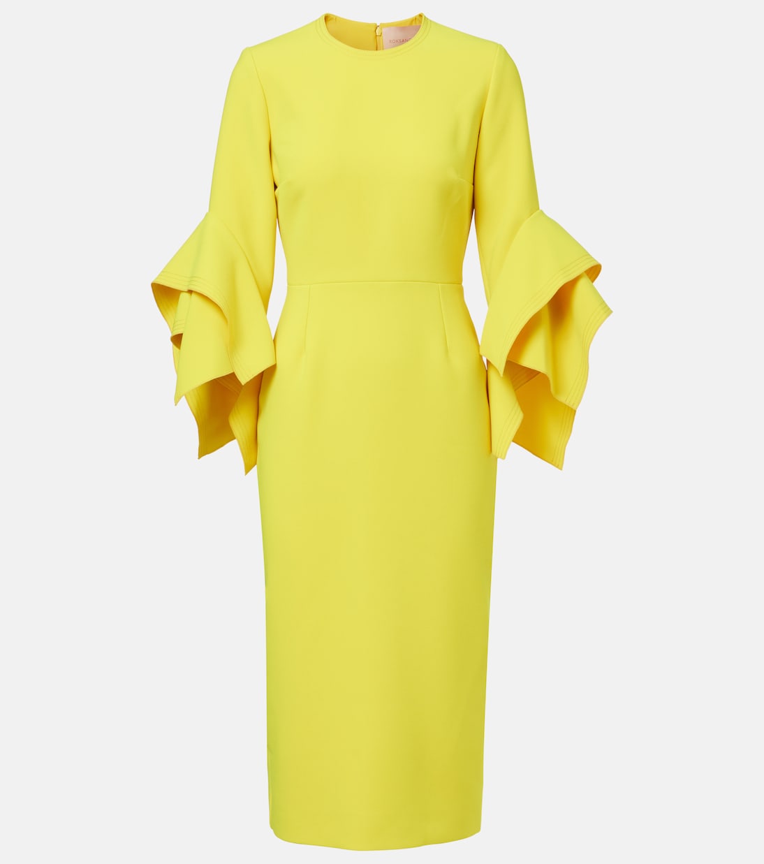 Crêpe midi dress | Roksanda