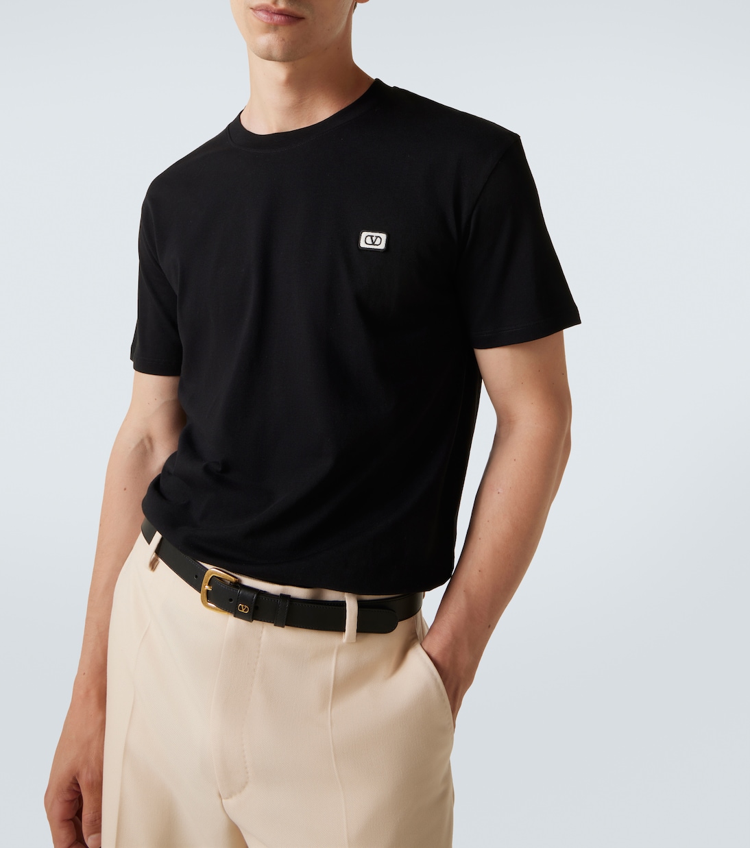 VLogo cotton jersey T-shirt | Valentino