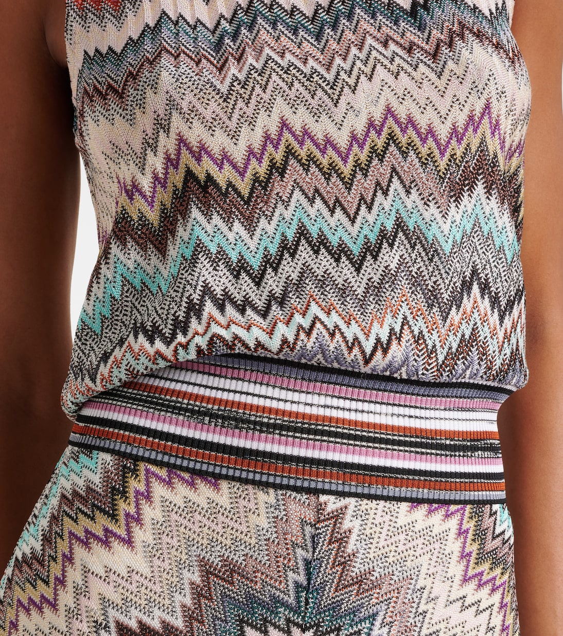 Top aus Häkelstrick | Missoni
