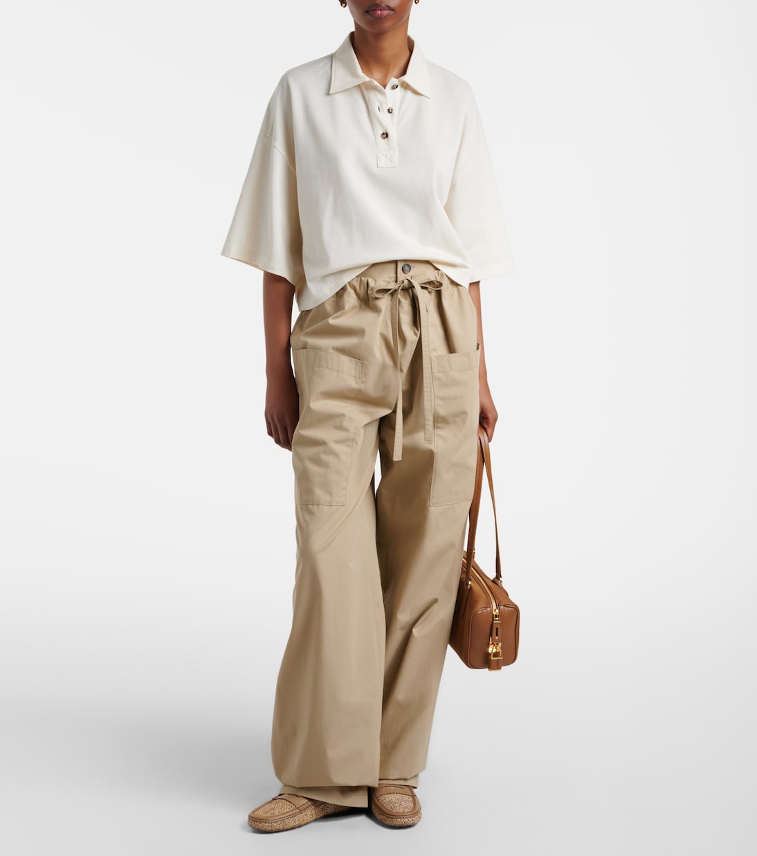 Mocasines Gommino de tweed con piel | Tod's