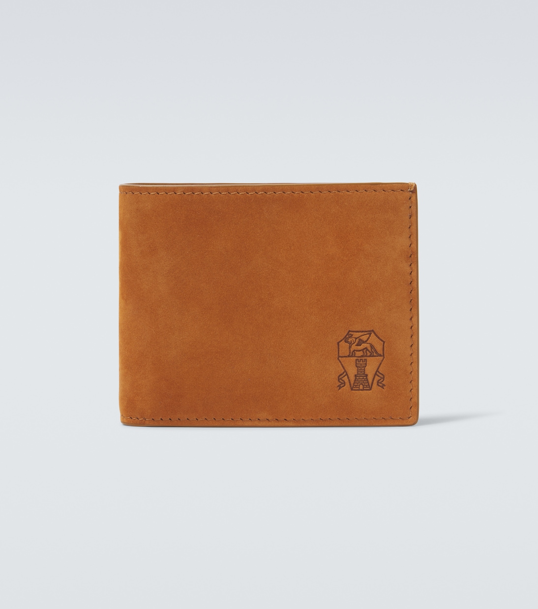 Portemonnaie aus Veloursleder | Brunello Cucinelli