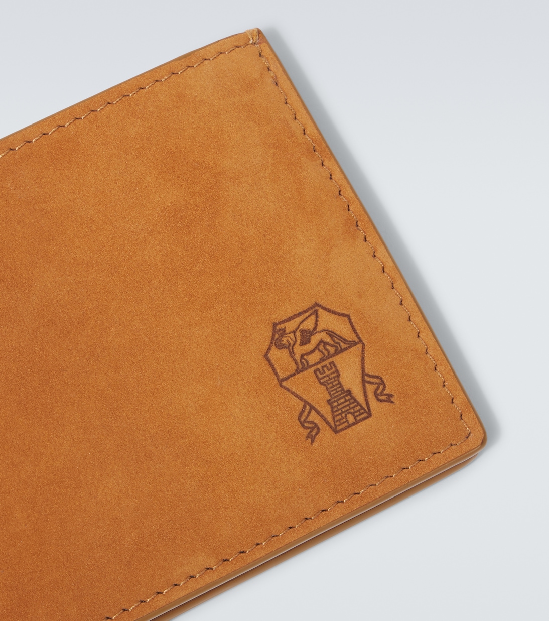Portemonnaie aus Veloursleder | Brunello Cucinelli