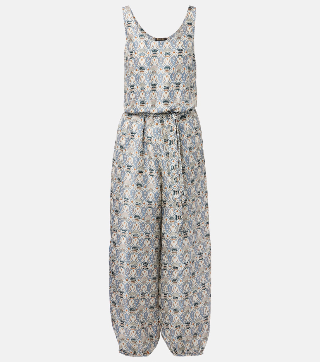 Mono Nadia de seda estampado | Loro Piana
