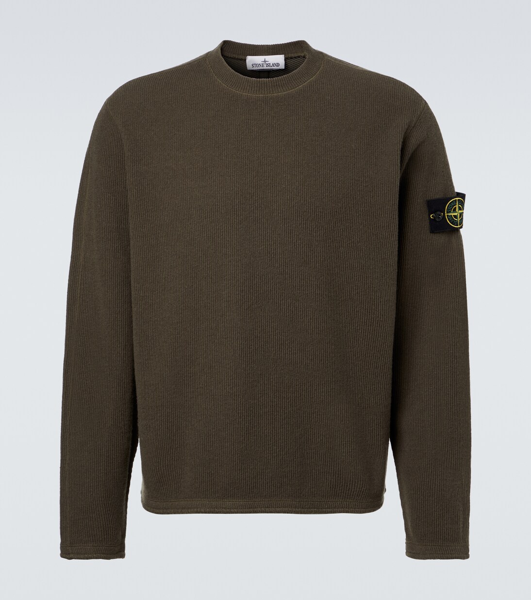 Sweatshirt Compass aus einem Wollgemisch | Stone Island