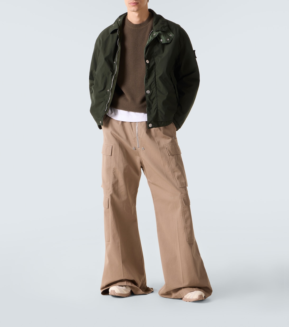 Sweatshirt Compass aus einem Wollgemisch | Stone Island