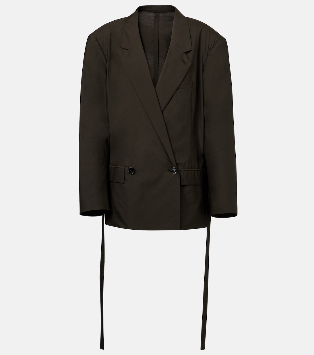 Blazer en coton et soie | Lemaire