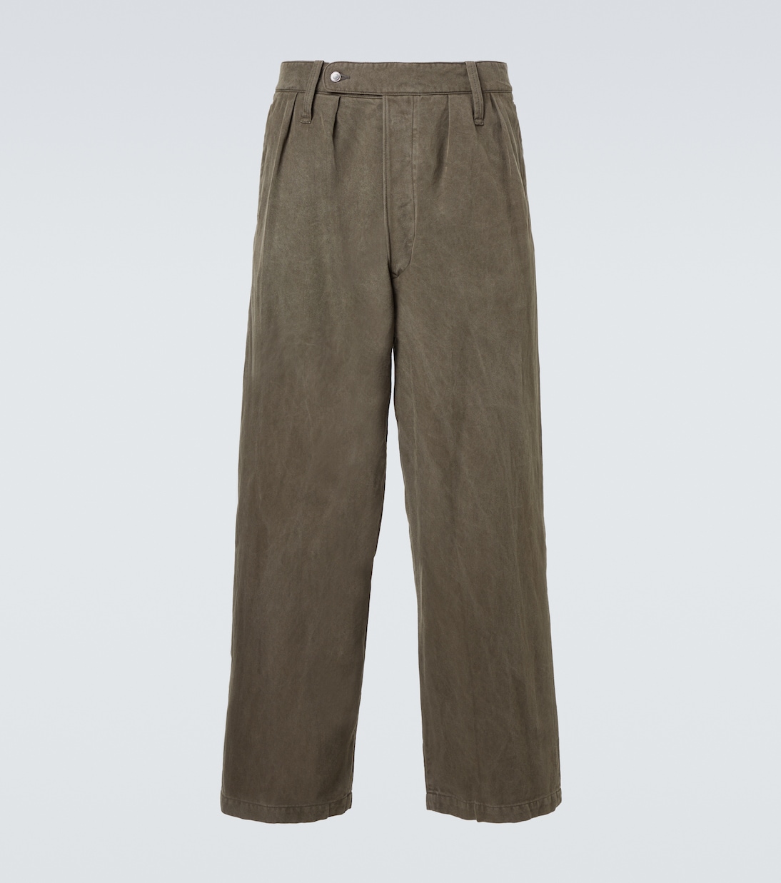 Silk and cotton wide-leg pants | A.Presse