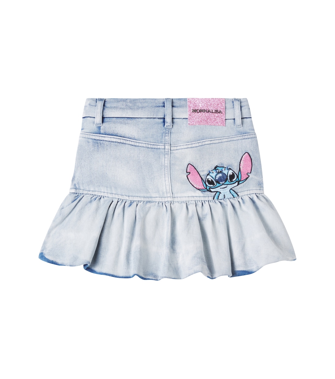 X Disney® Stitch Jeansrock | Monnalisa