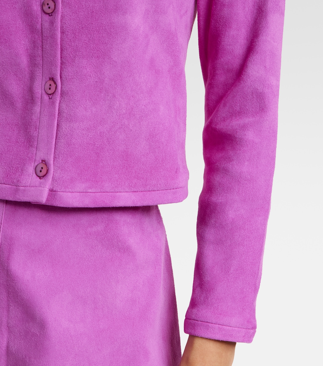Astrid 24 suede cardigan | Stouls