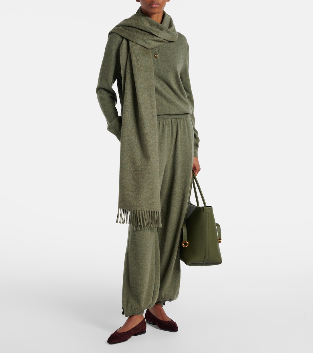 Ballerine Primula in suede | Loro Piana