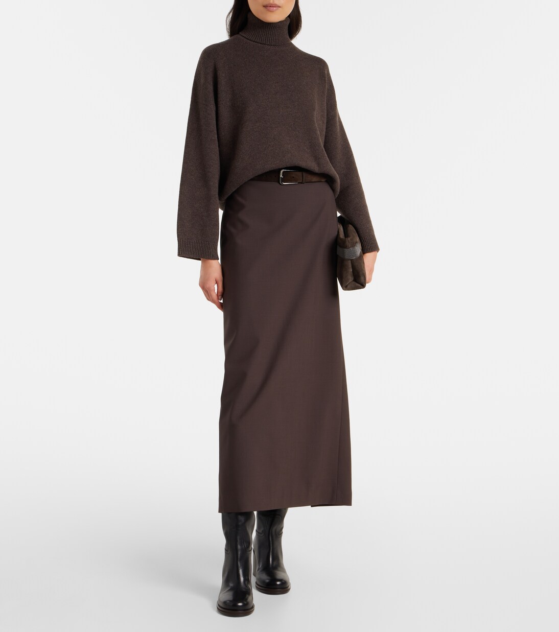 Rollkragenpullover Monili aus Kaschmir | Brunello Cucinelli