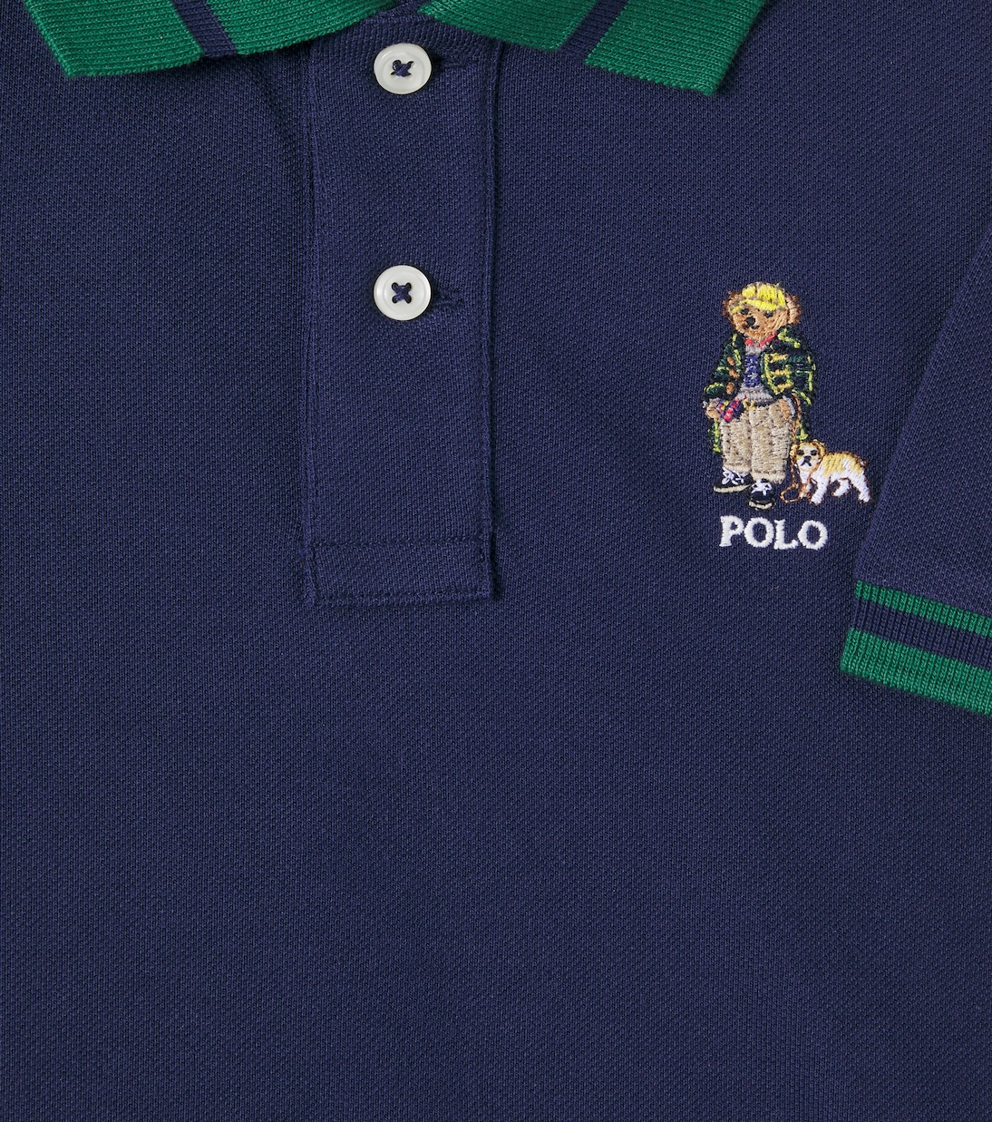 Polo Bear cotton polo shirt | Polo Ralph Lauren Kids
