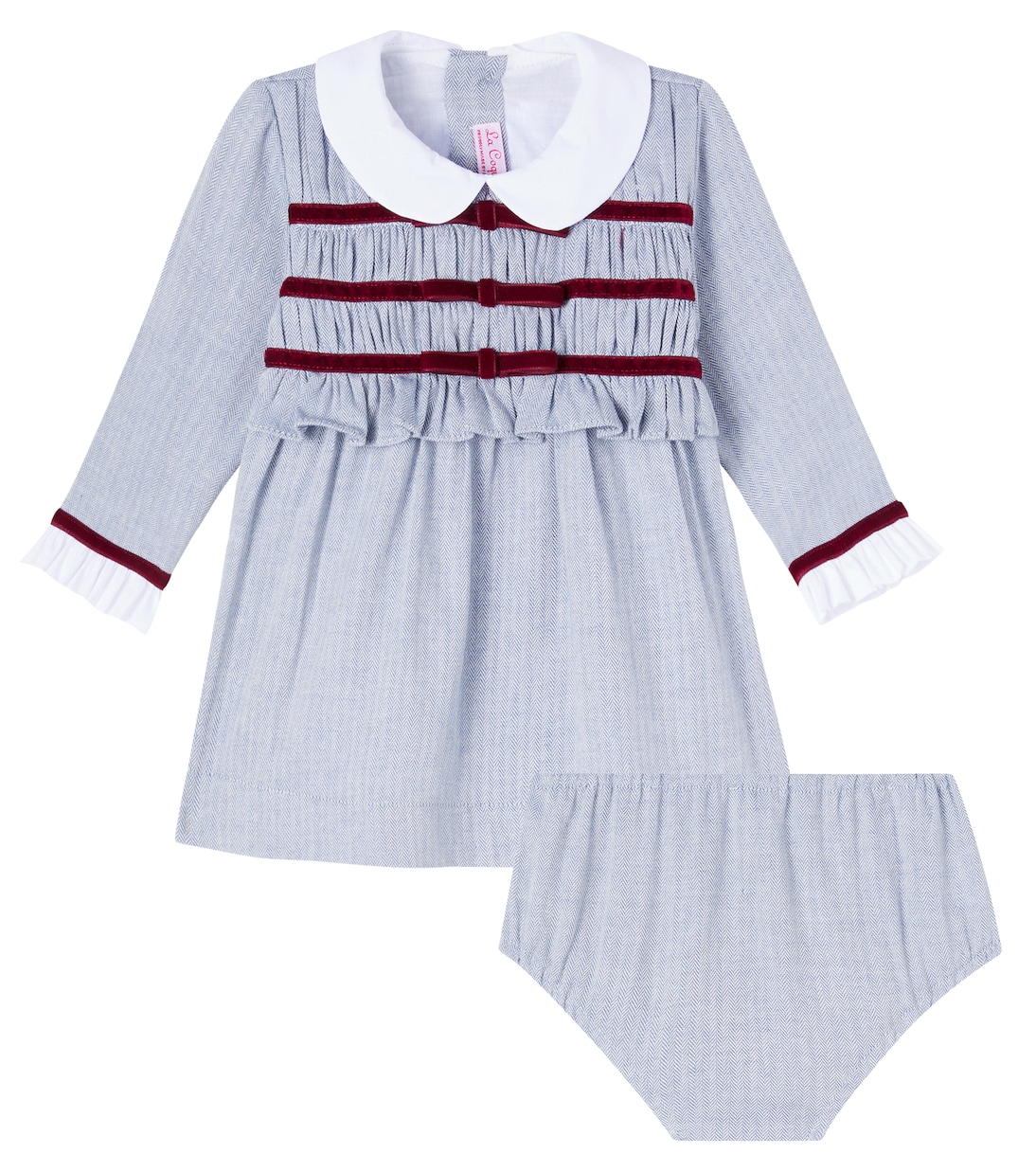 Garcia cotton dress and bloomers set | La Coqueta