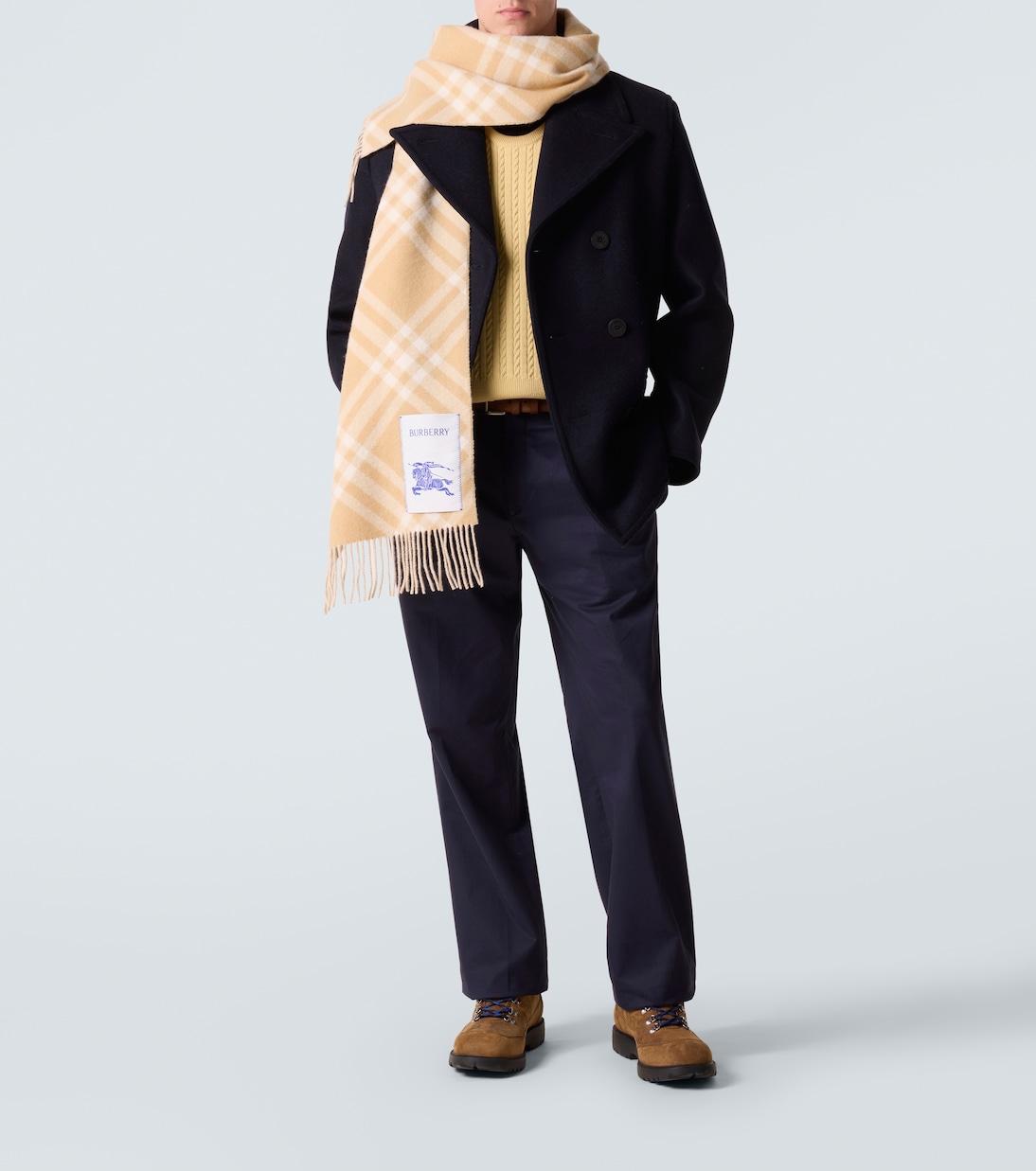 Abrigo abrigo marinero cruzado de lana | Burberry