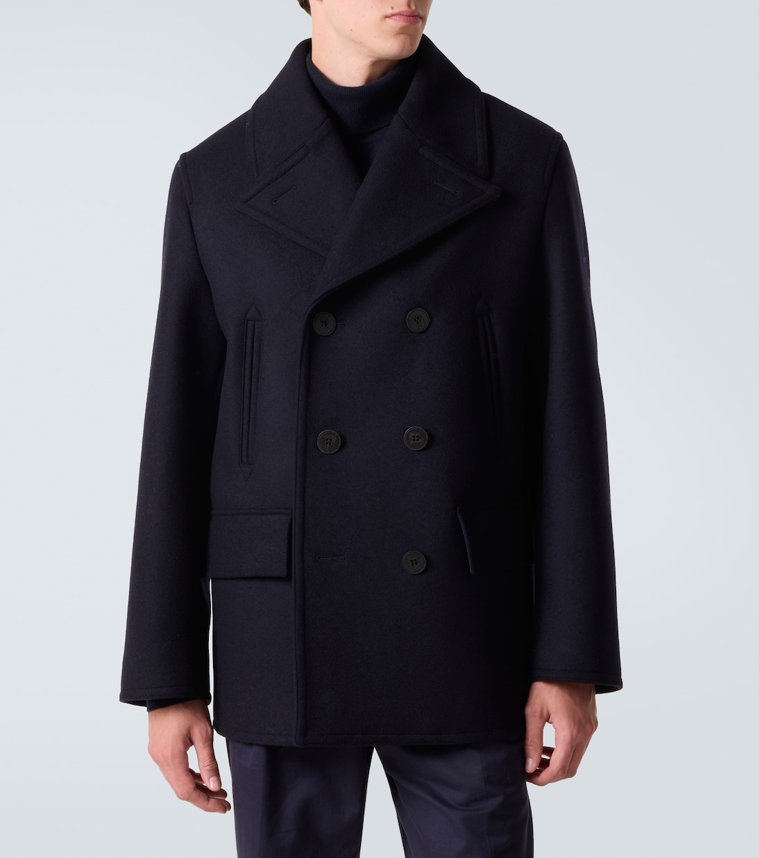 Abrigo abrigo marinero cruzado de lana | Burberry