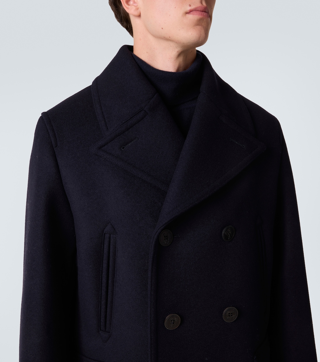 Abrigo abrigo marinero cruzado de lana | Burberry